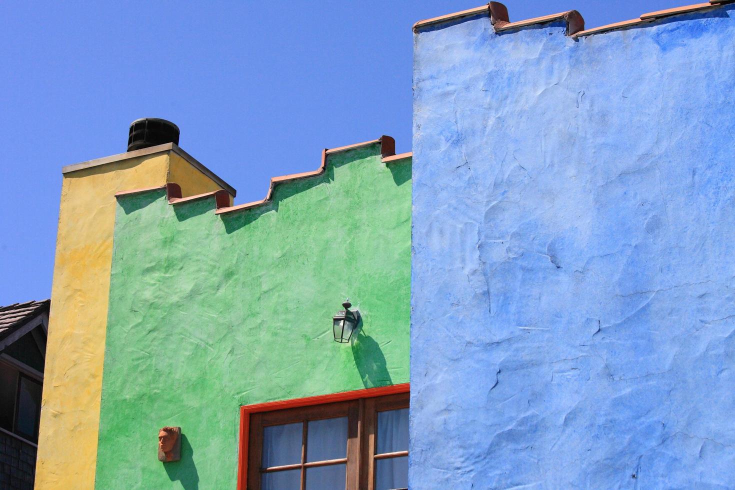 Colorful cute house in los Angeles photo