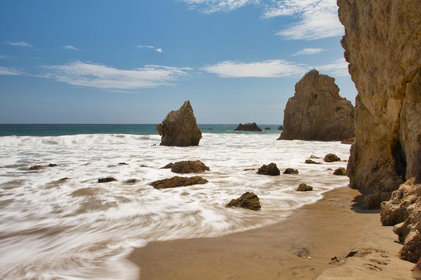 playa estatal el matador california foto