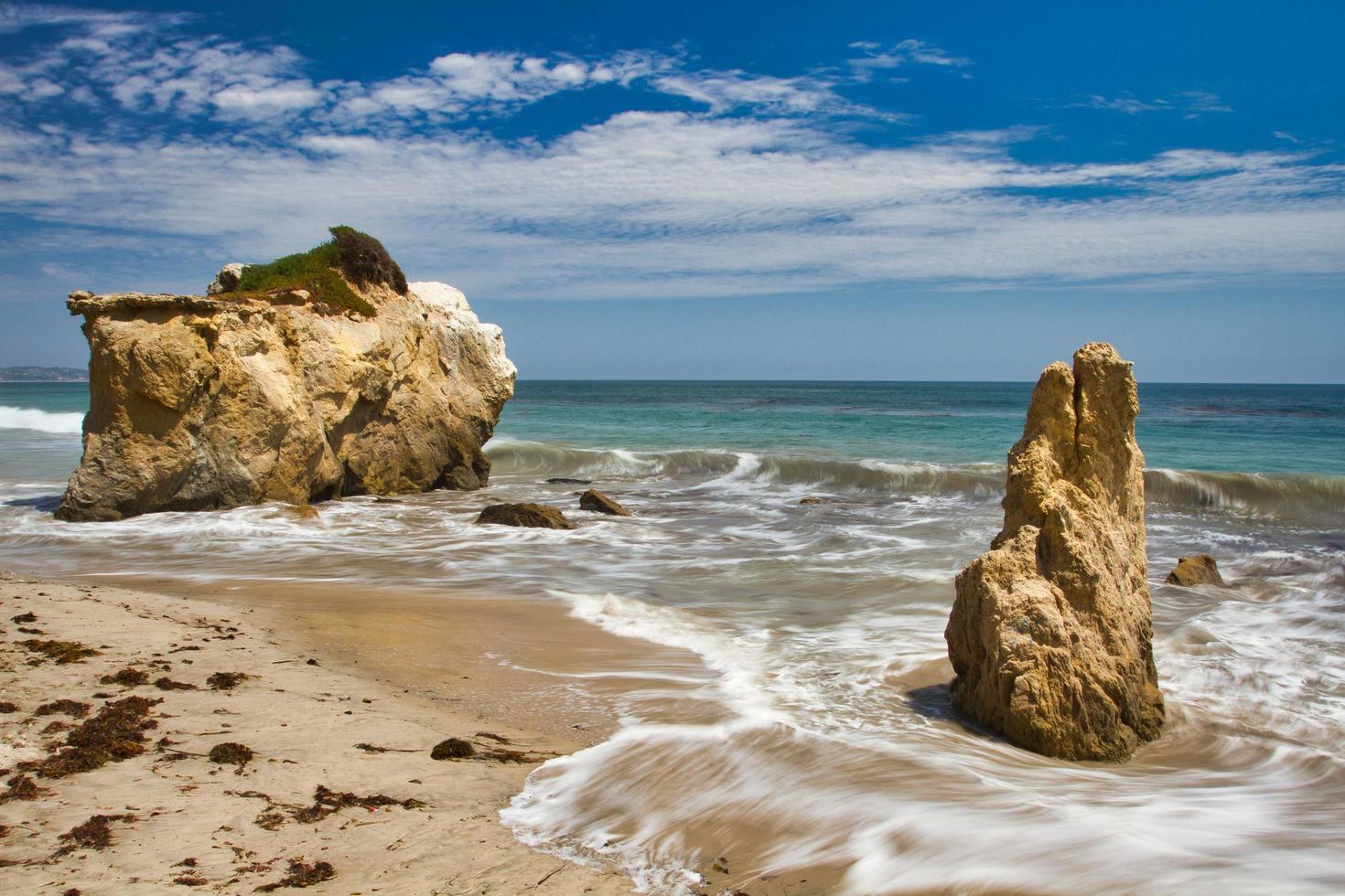 playa estatal el matador california foto