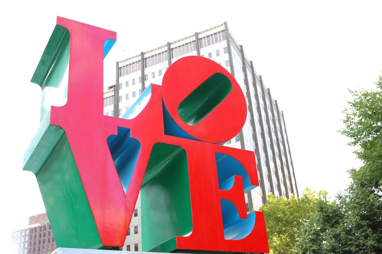 LOVE letters in Philadelphia photo