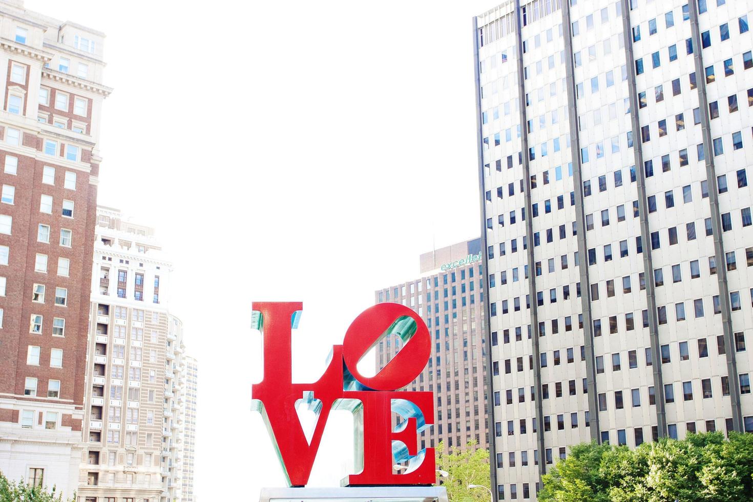 LOVE letters in Philadelphia photo