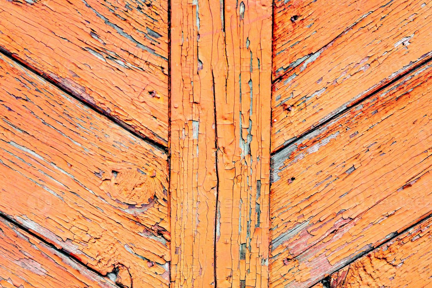 Wooden texture with scratches and cracks photo