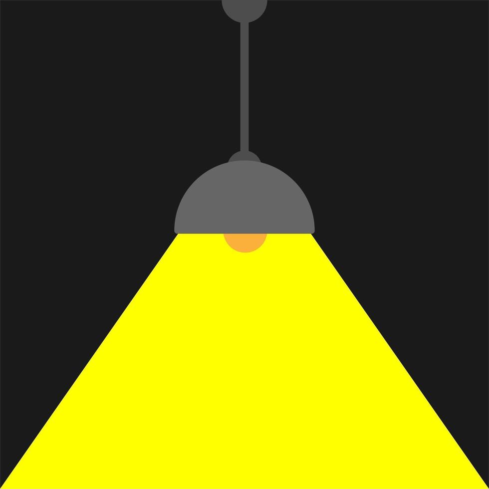 Grey Light Bulb icon vector. vector