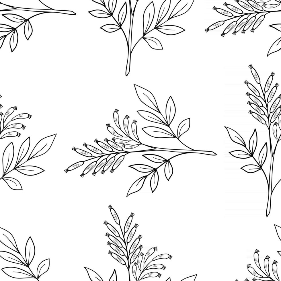 bitter wood, seamless b-w vector