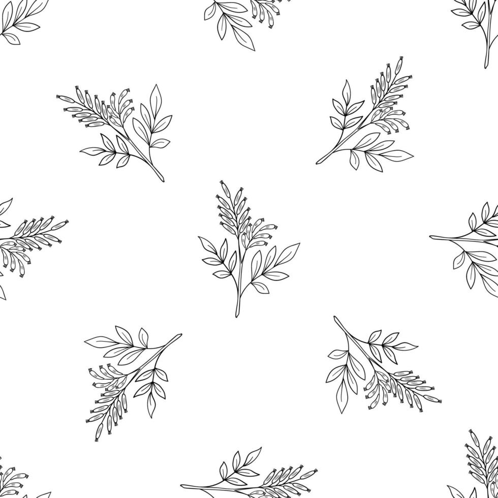 bitter wood, seamless b-w vector