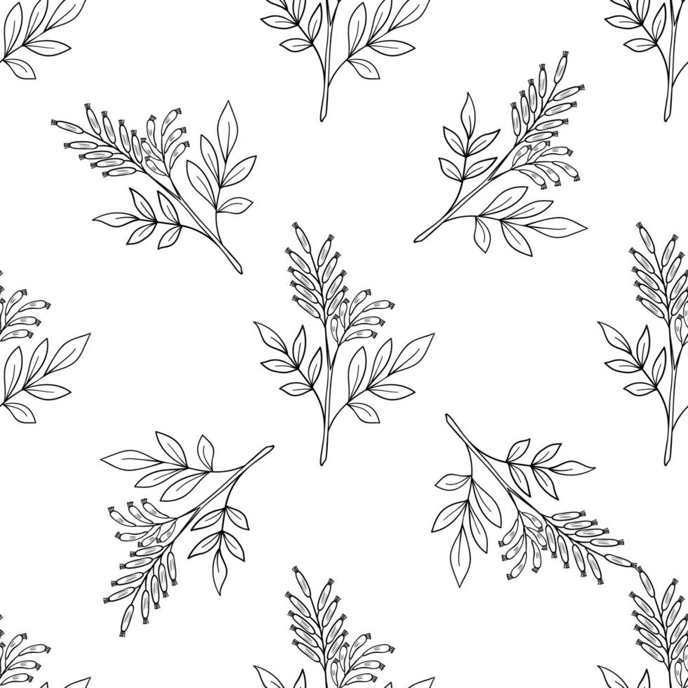 bitter wood, seamless b-w vector