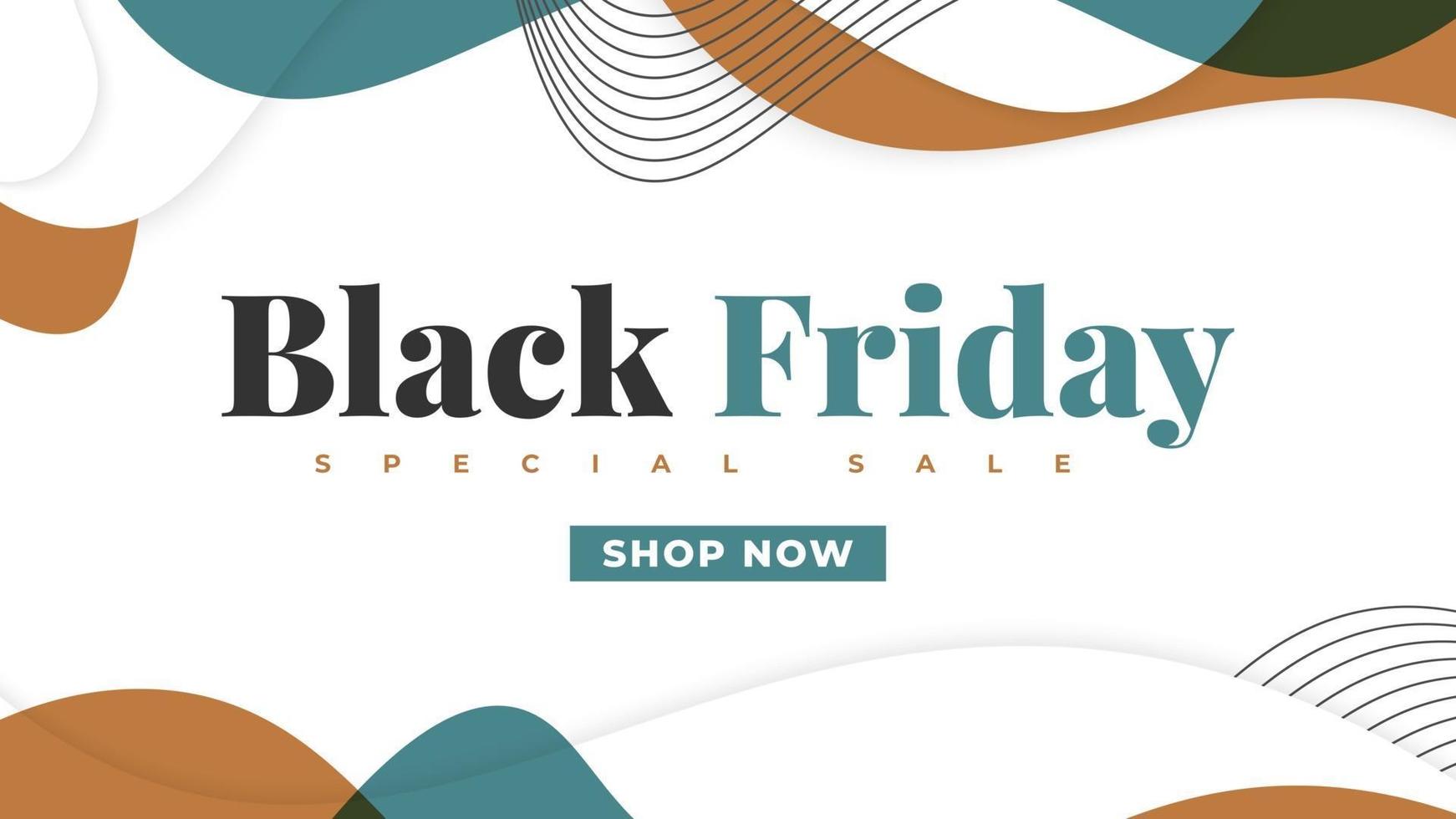 Black Friday Sale Banner Template vector