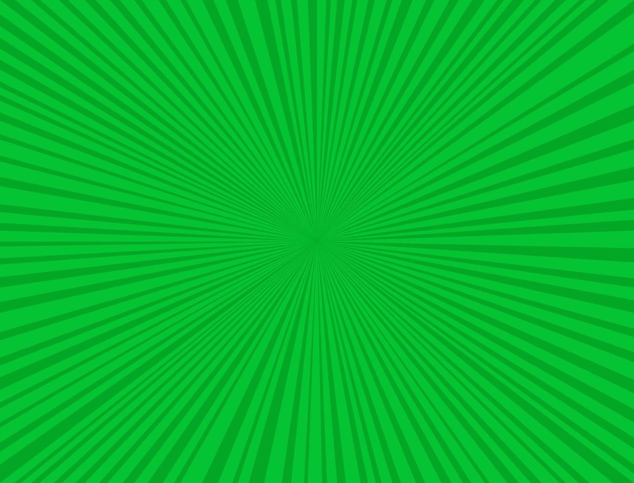 Fondo abstracto con color dominante rayado verde vector