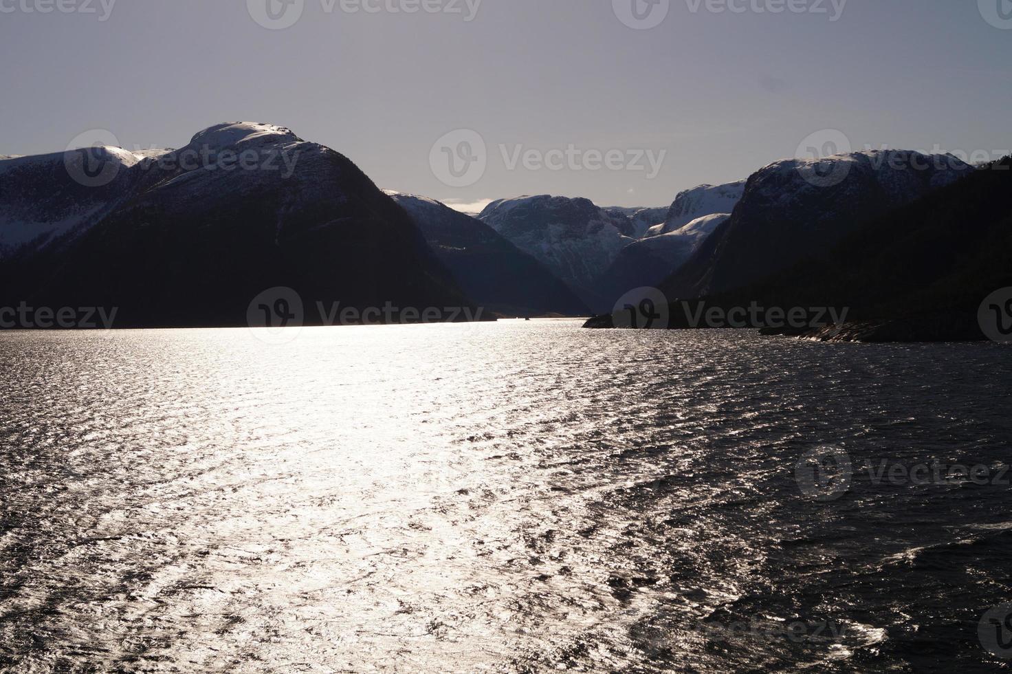 Sognefjord in Norway photo