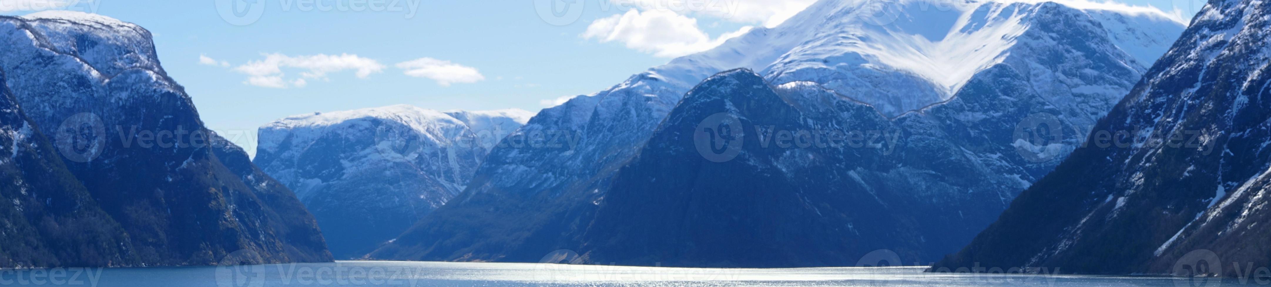 Sognefjord en Noruega foto