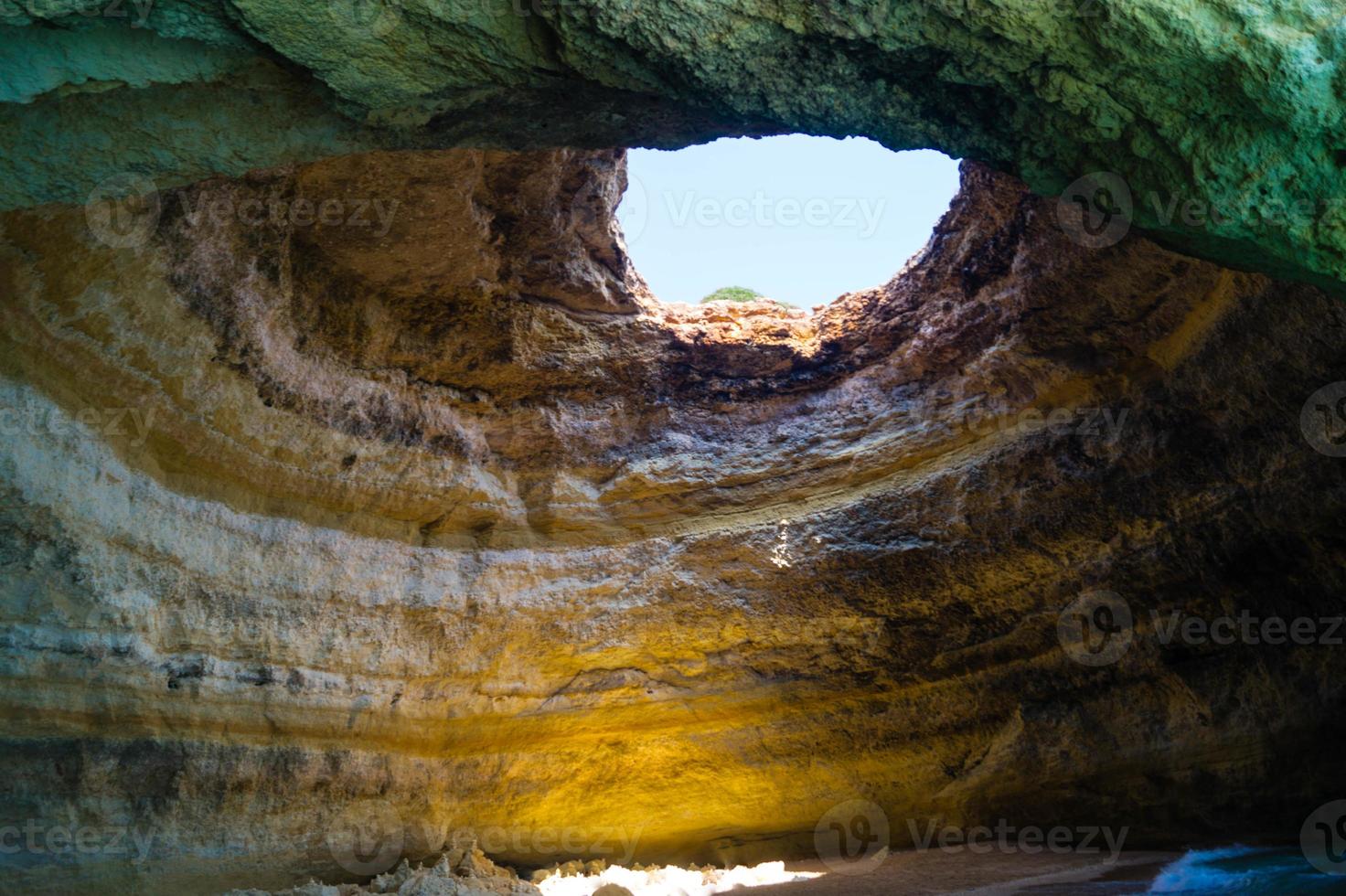 Coastline of Algarve Portugal photo