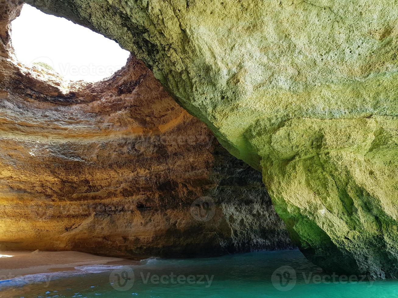 Coastline of Algarve Portugal photo