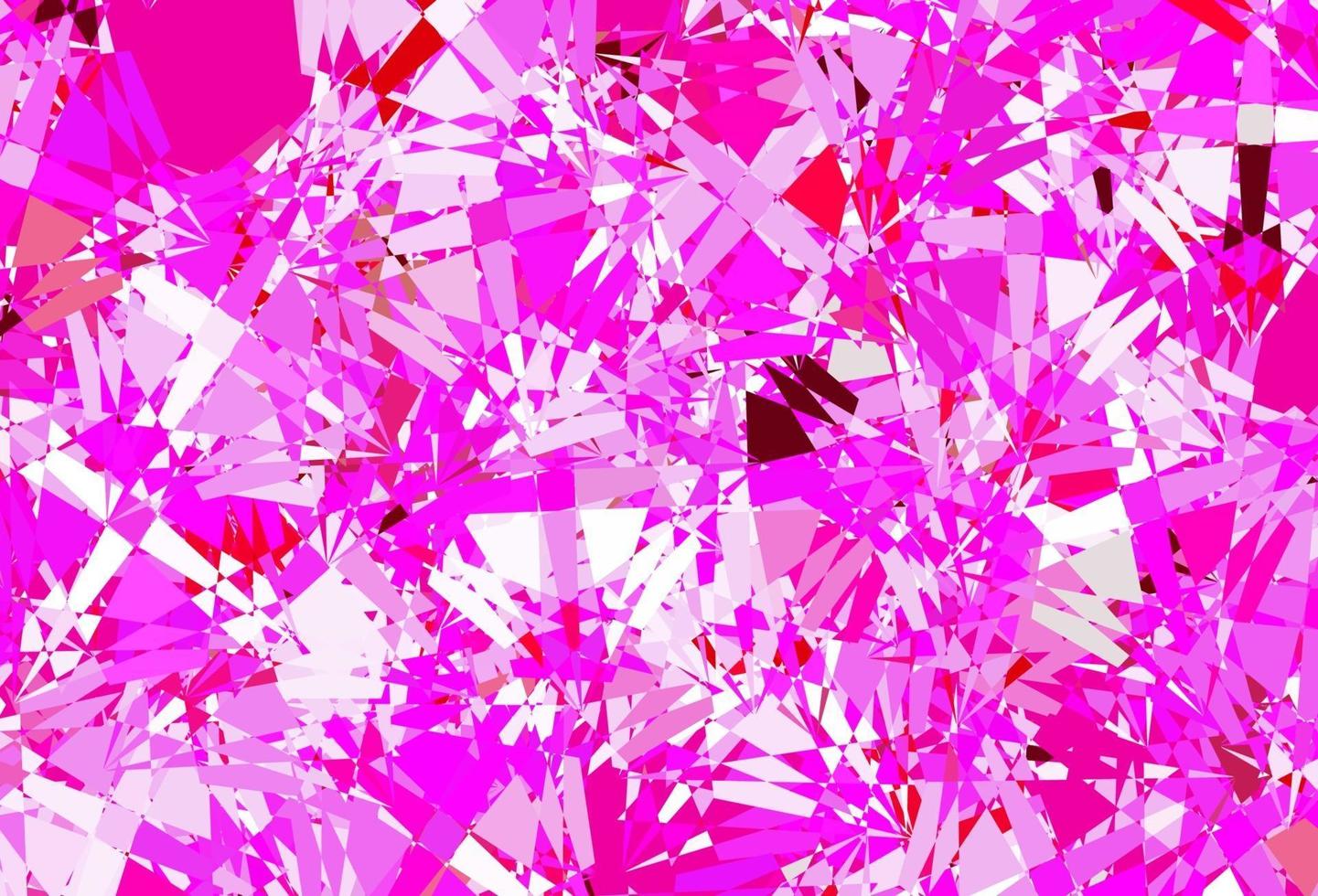 Dark Purple, Pink vector layout with triangle forms.