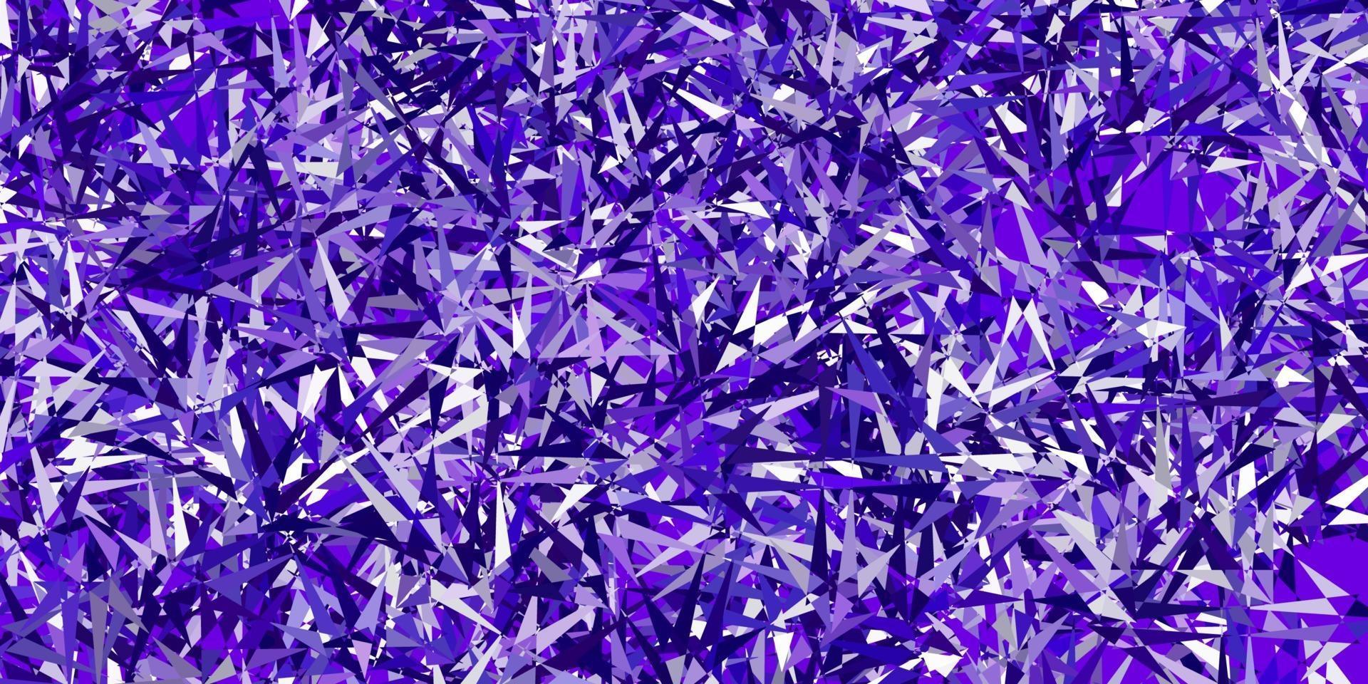 Light purple vector background with polygonal forms.
