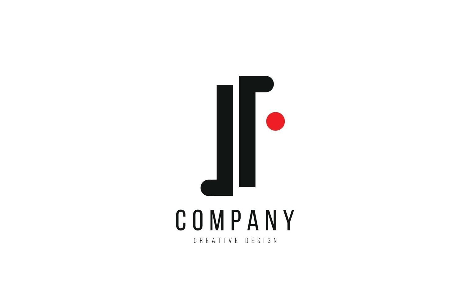 Letter logo alphabet design icon for business and company vector