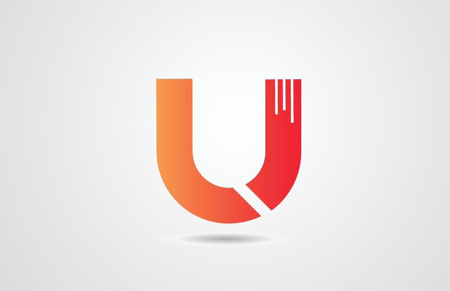 Letter logo alphabet design icon for business and company vector