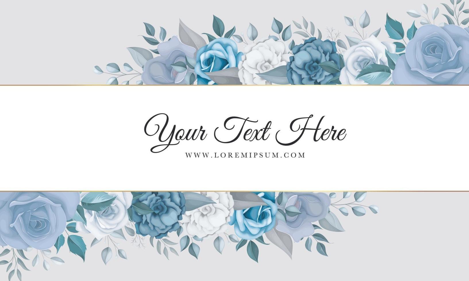 Beautiful blue flower background 3376287 Vector Art at Vecteezy