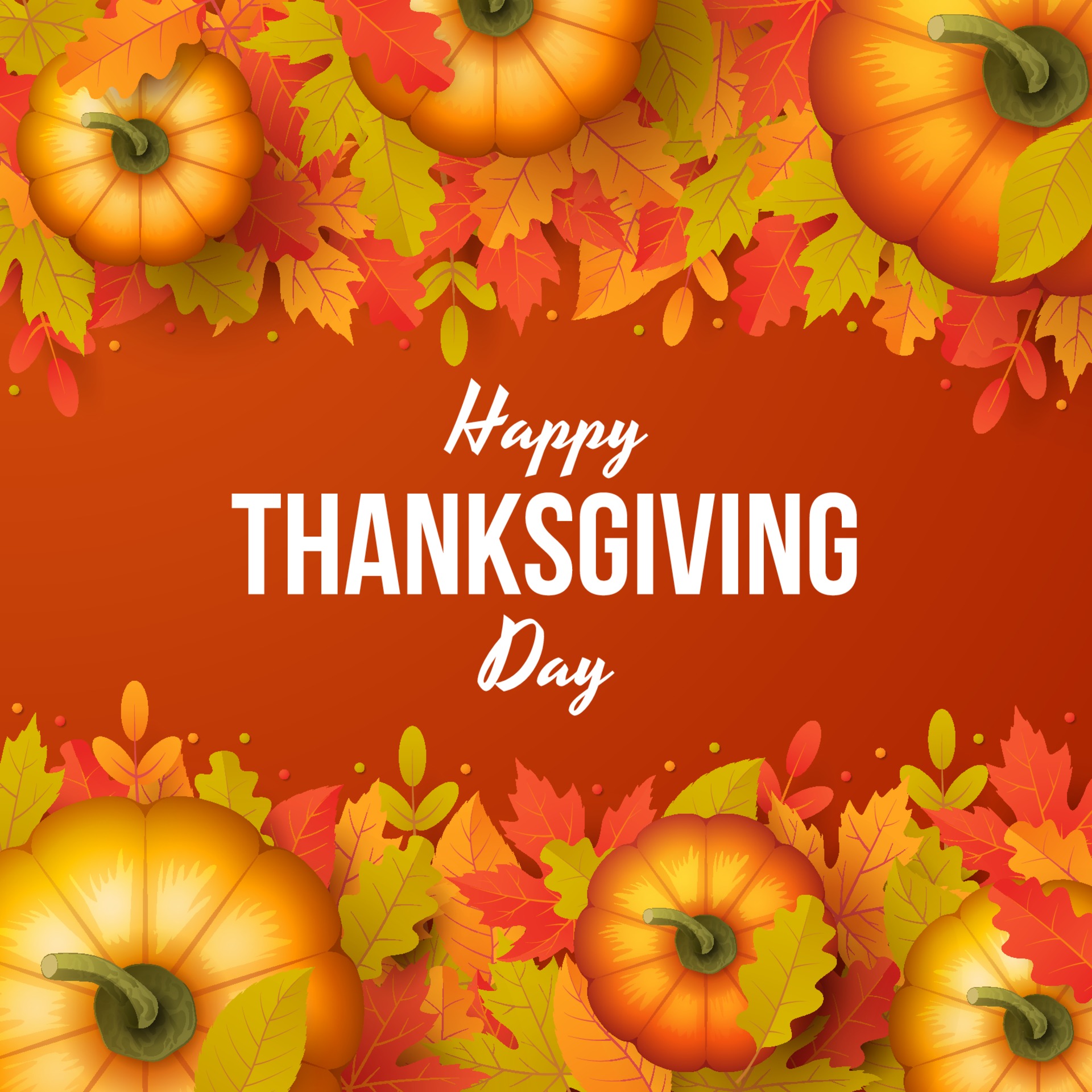 Happy Thanksgiving Day Happy Thanksgiving Background Stock Vector (Royalty  Free) 2369845281