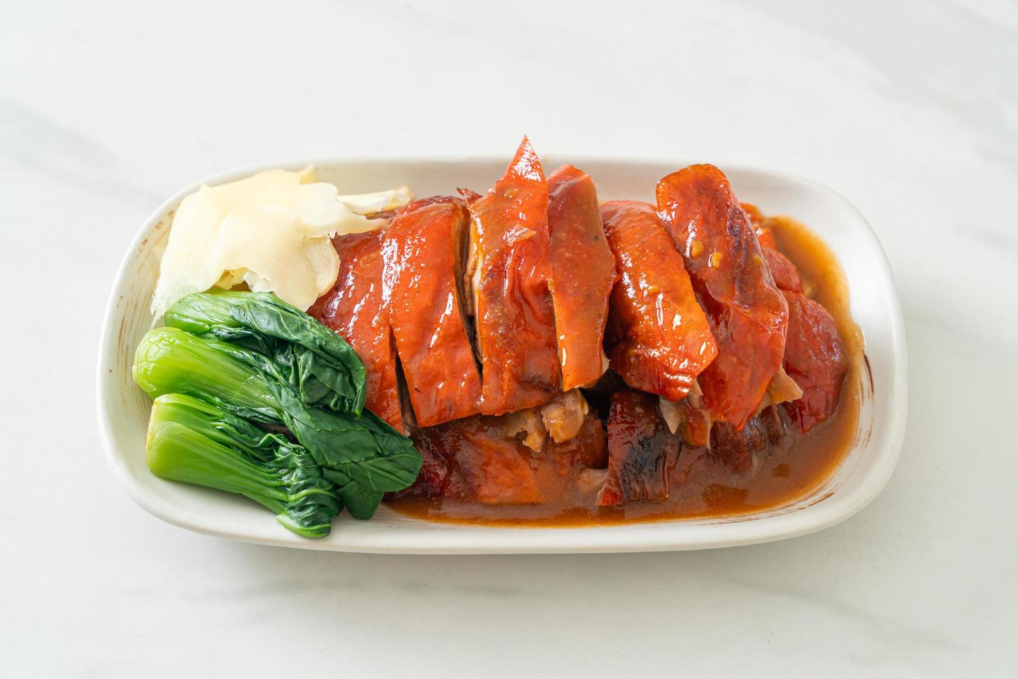 Peking duck or Roasted duck in Chinese style photo