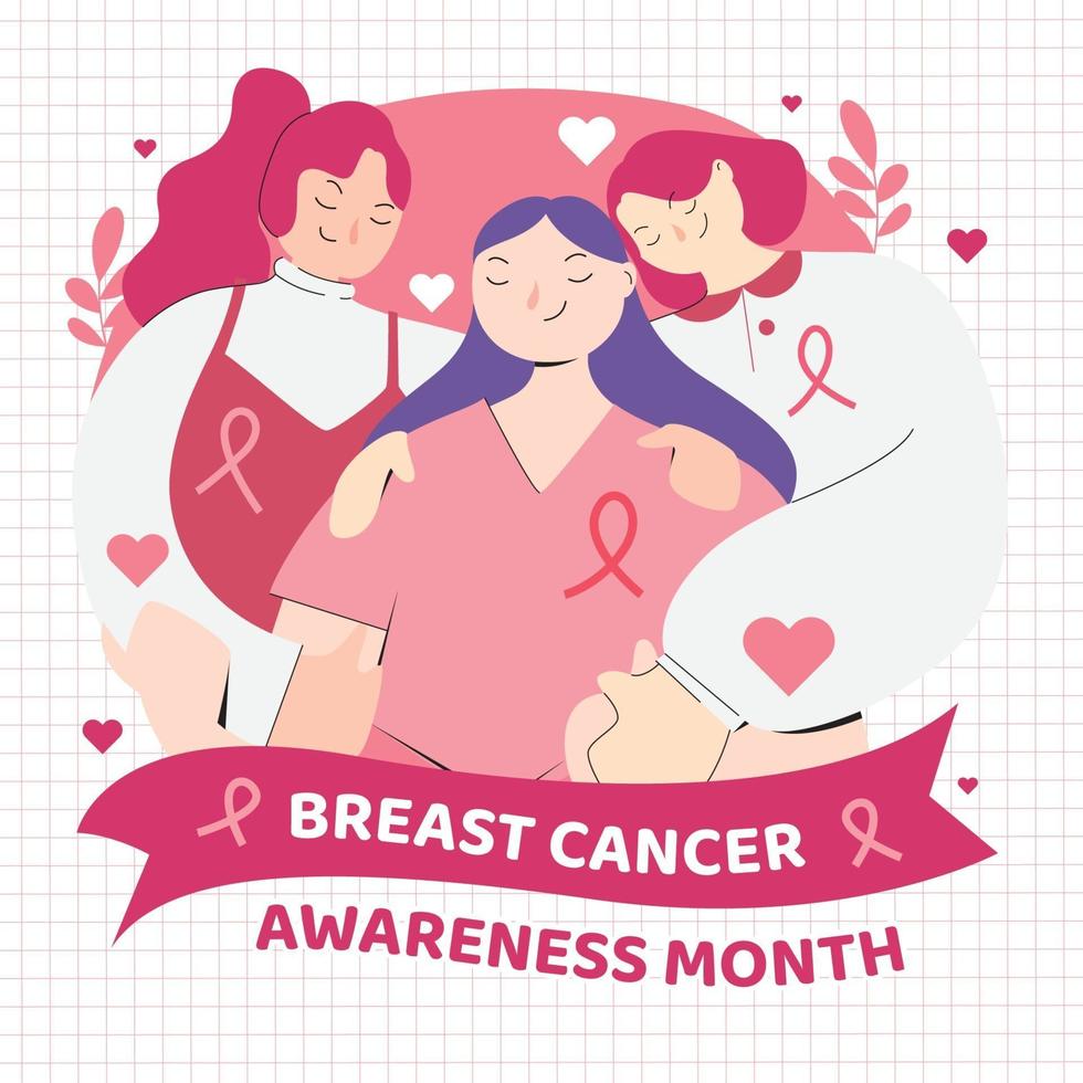 Breast Cancer Awareness Month vector