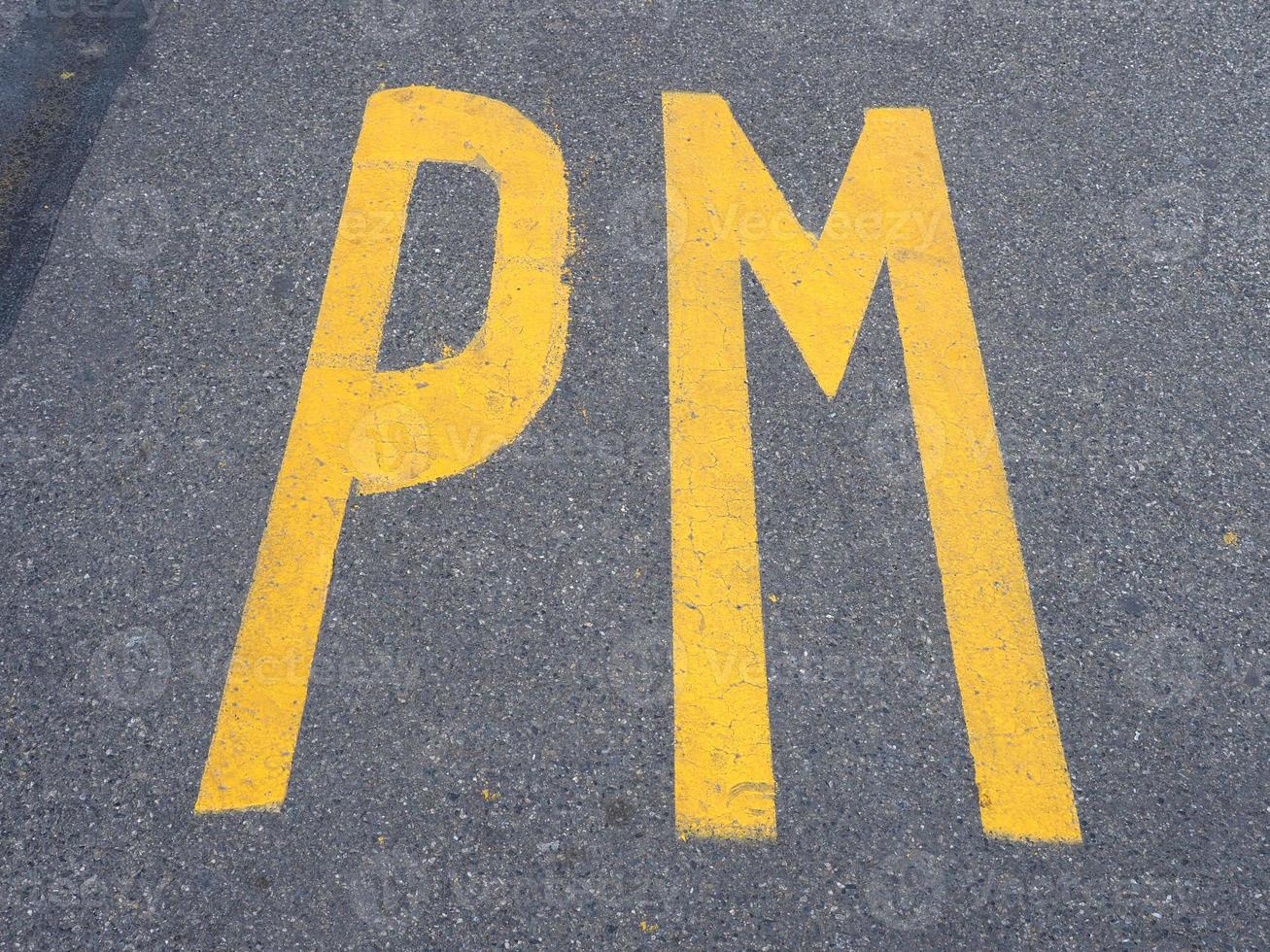 Prime Minister PM parking lot photo