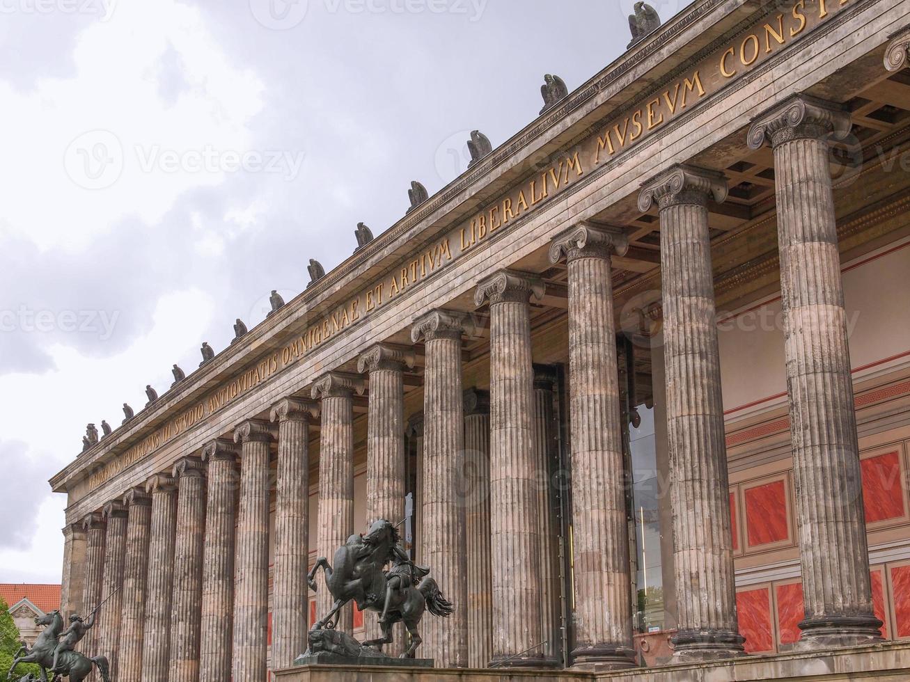 Altesmuseum en Berlín, Alemania foto