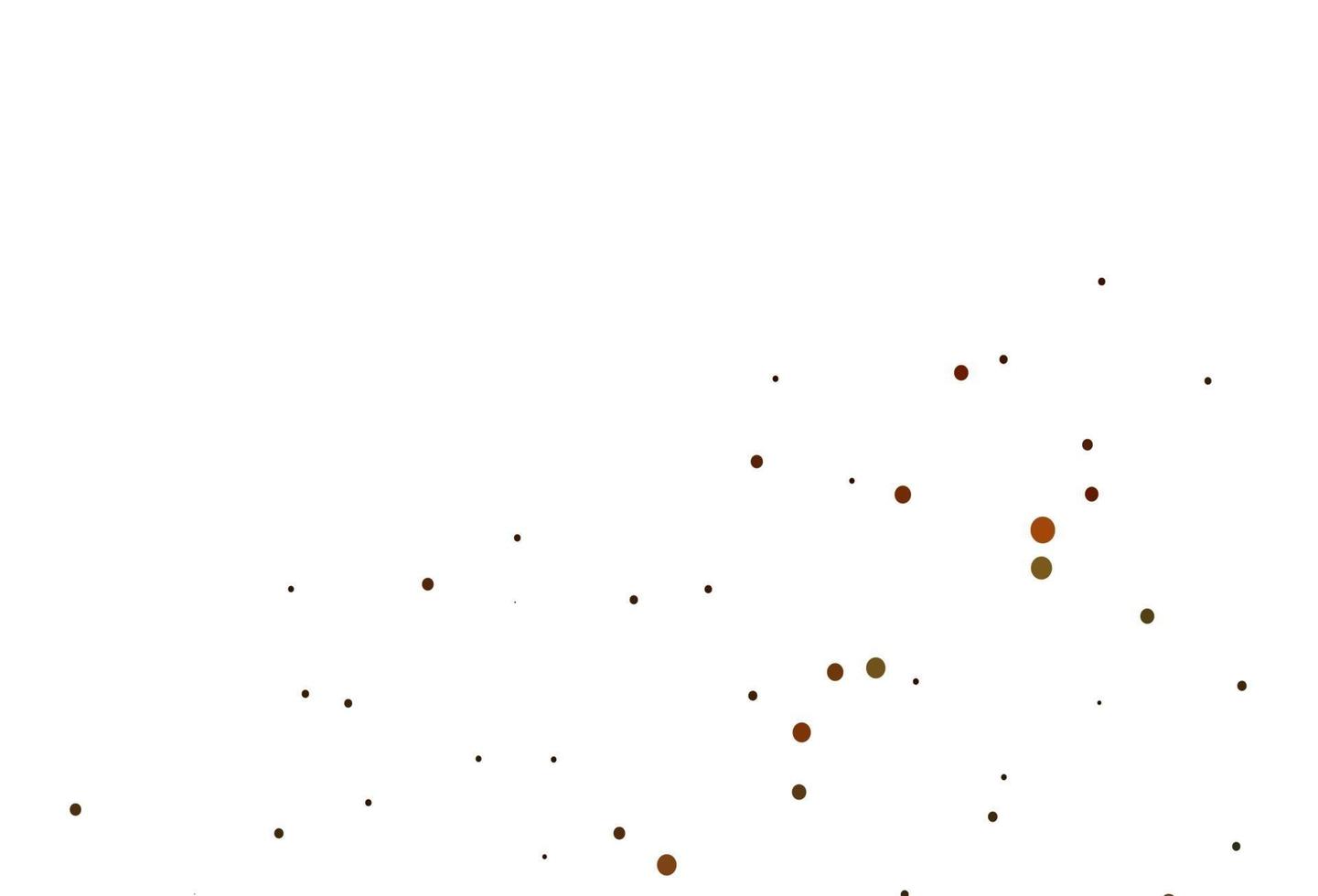 Light Yellow, Orange vector texture with disks.