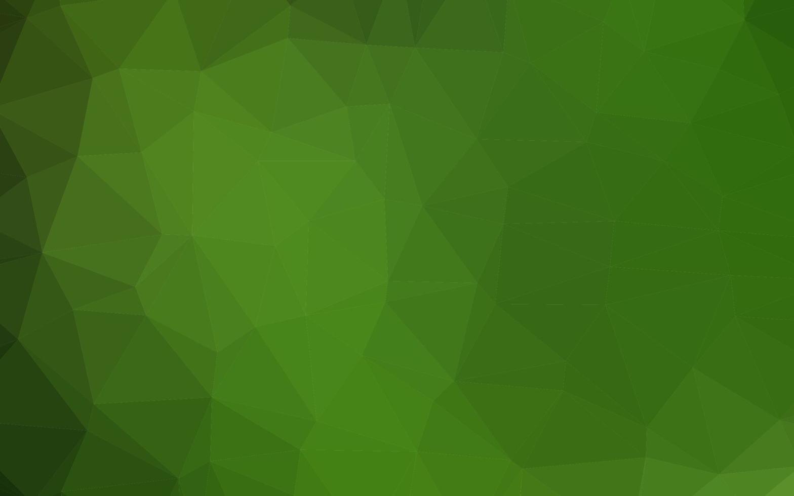 Light Green vector blurry triangle pattern.