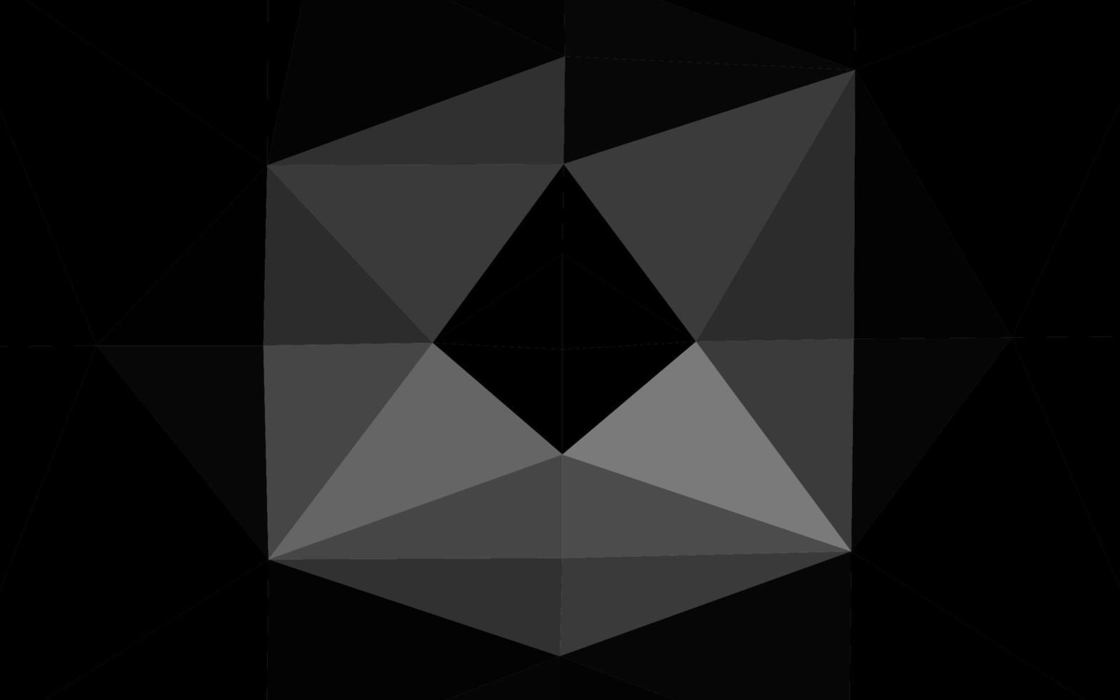 Light Silver, Gray vector low poly texture.