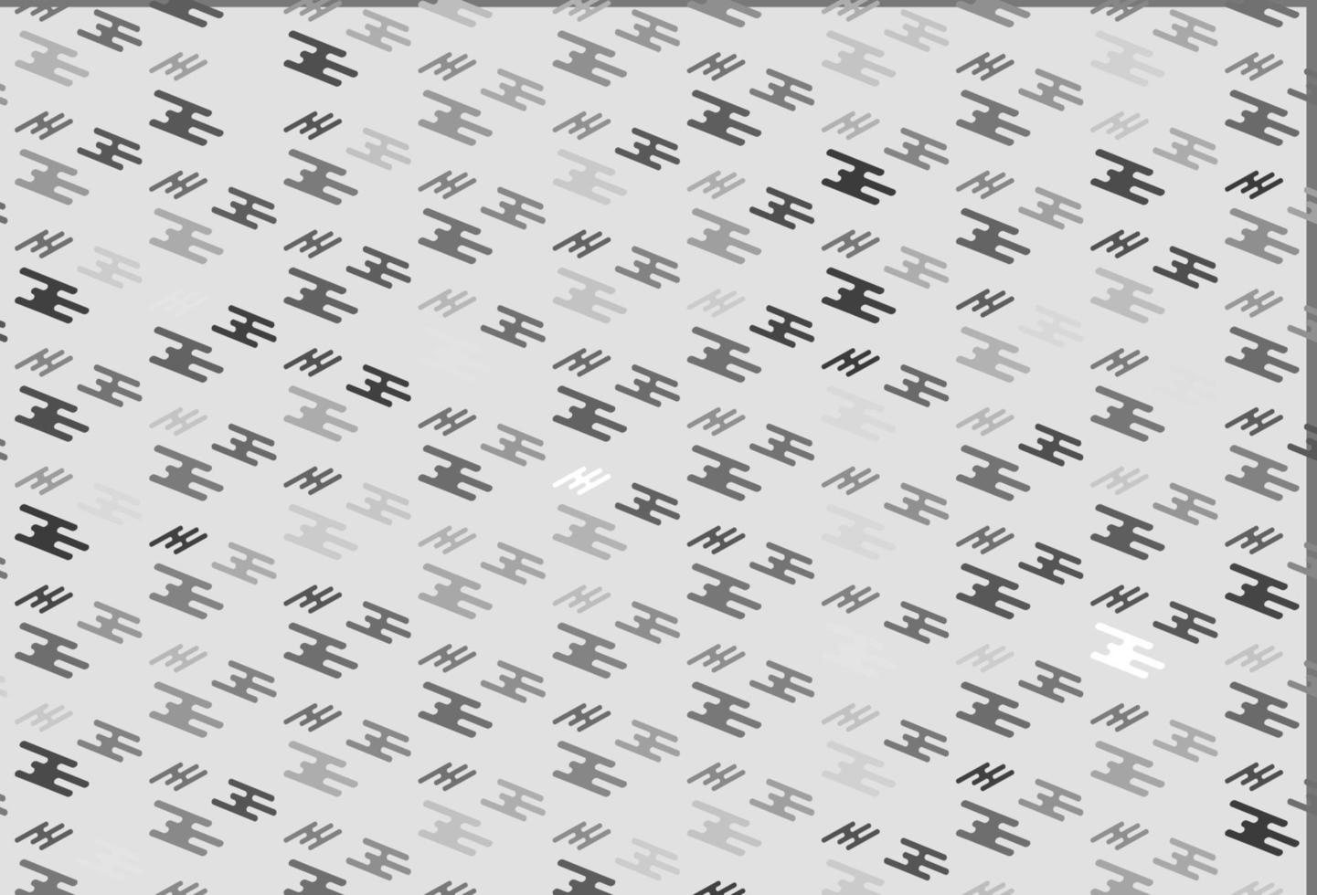 Light Silver, Gray vector background with straight lines.