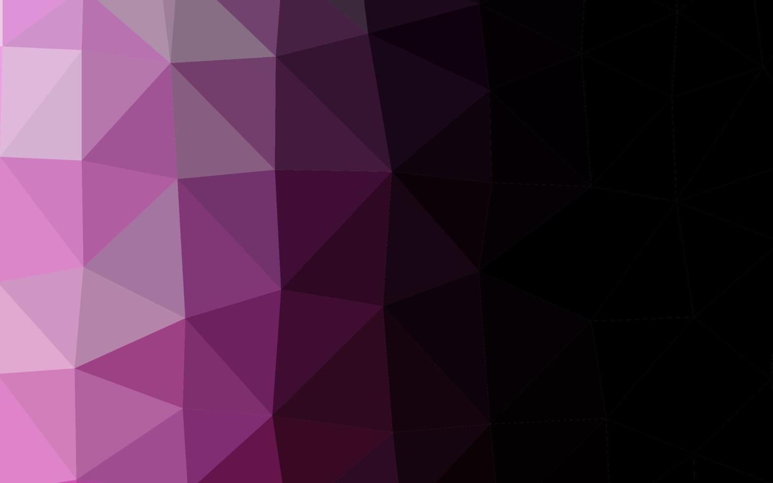 Light Pink vector polygon abstract backdrop.