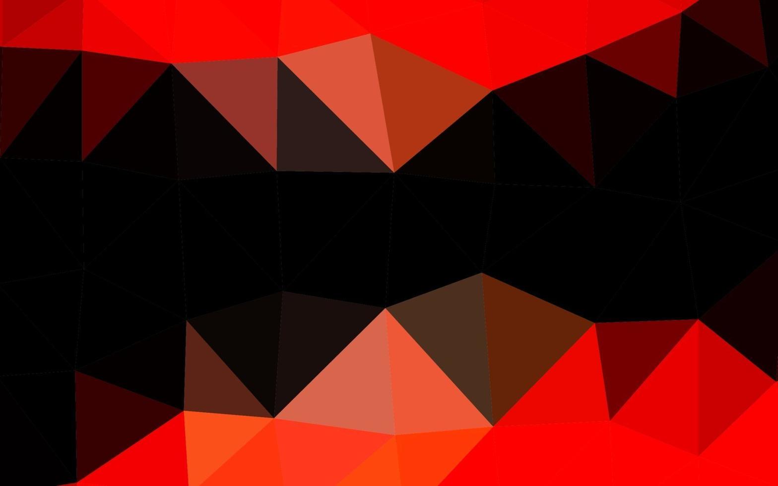 Light Red vector polygon abstract layout.