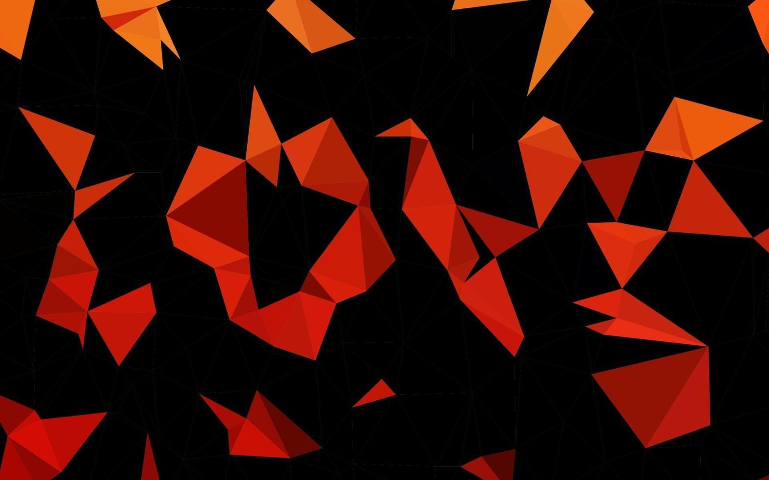 Dark Red vector low poly texture.