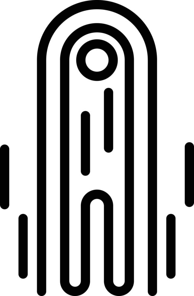 Line icon for vector