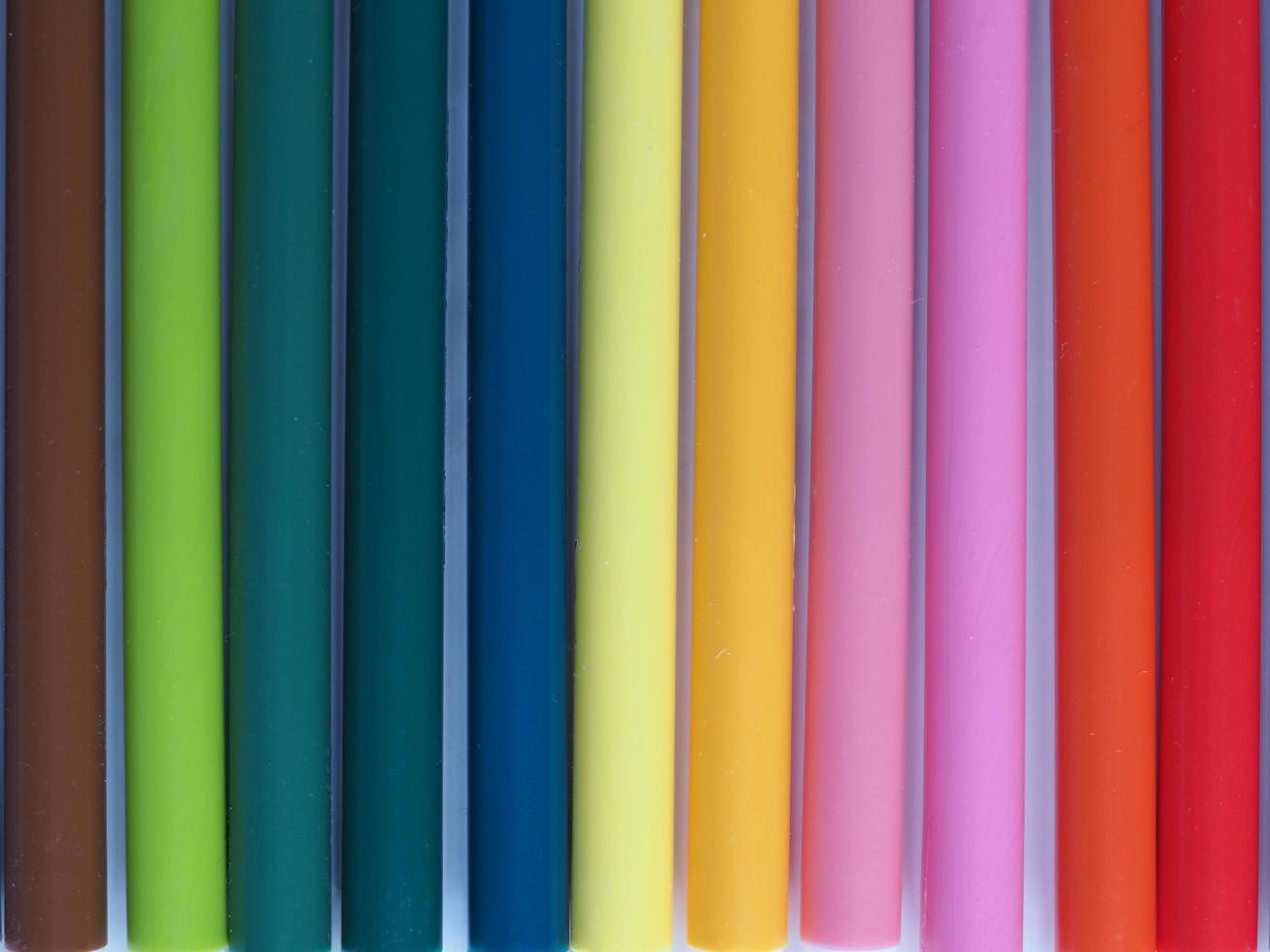 Colour felt tip pens photo