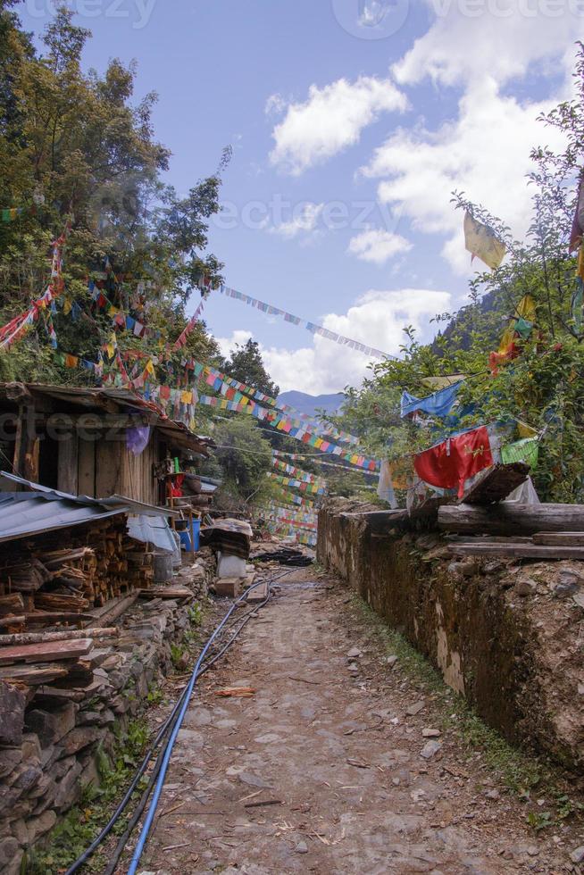 Meili snow Mountain Kawa Karpo located in Yunnan Province, China photo