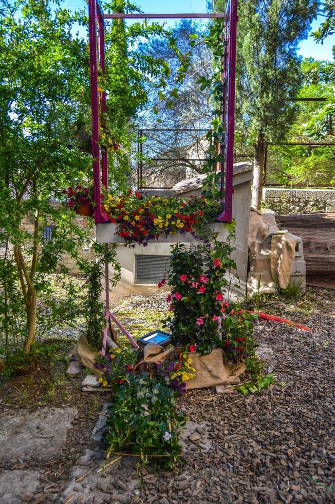 festival de las flores en girona temps de flors, españa. 2018 foto