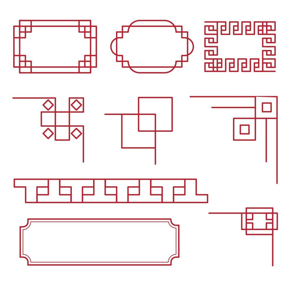 Border vector illustration design