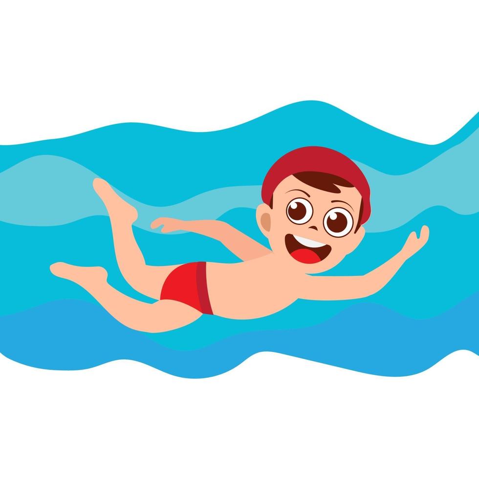 swimming sport Vector icon design illustration