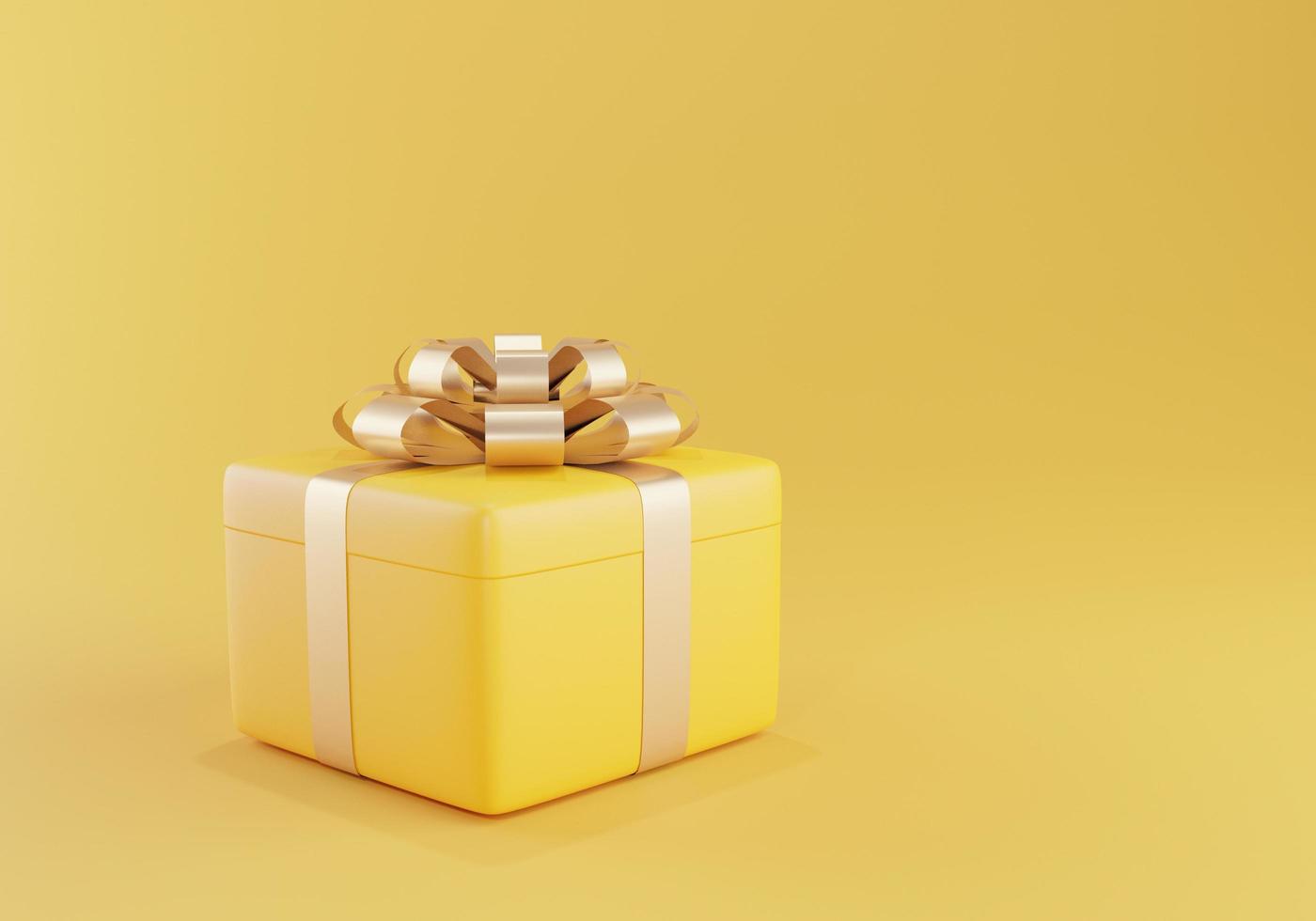 fondo de navidad y año nuevo dos cajas de regalo 3d foto