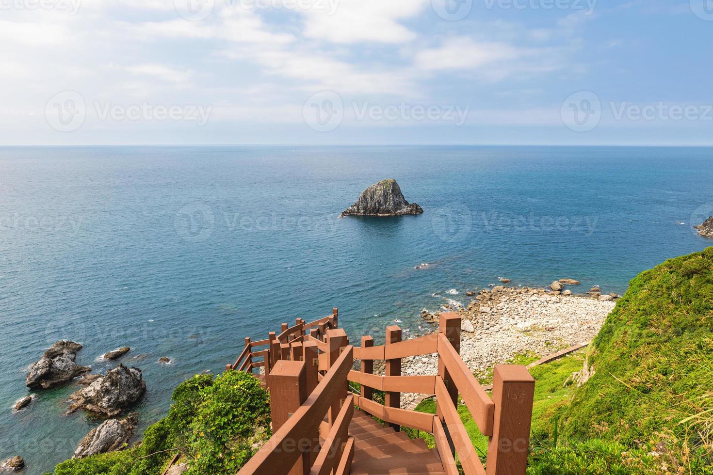 Scenery from the top of Keelung islet photo
