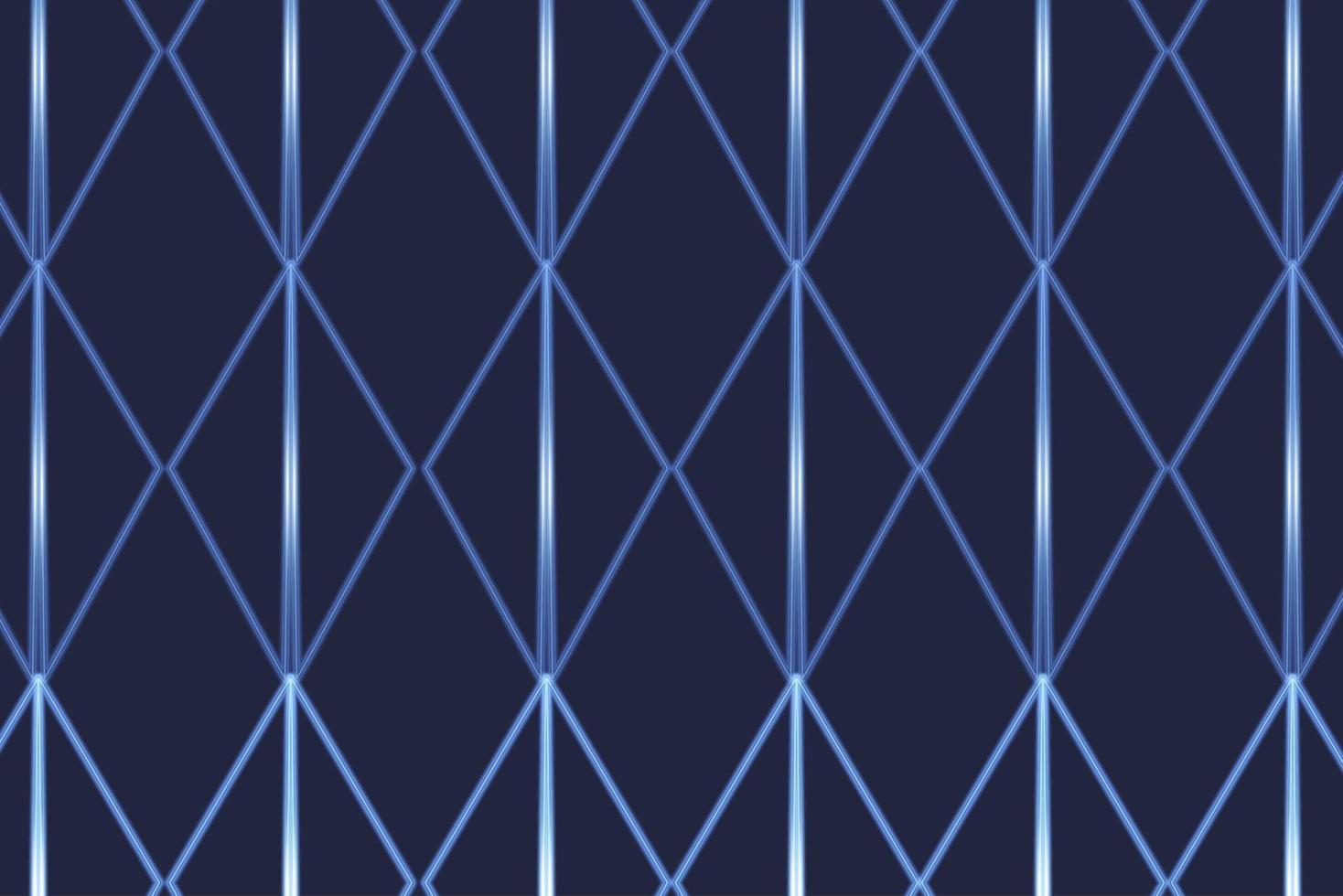 Abstract blue pattern repeat background with shiny glow vector