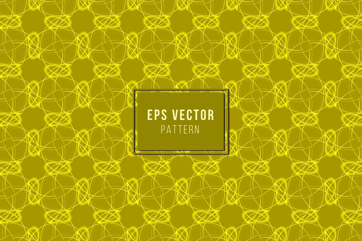 Yellow pattern background with editable colors vector