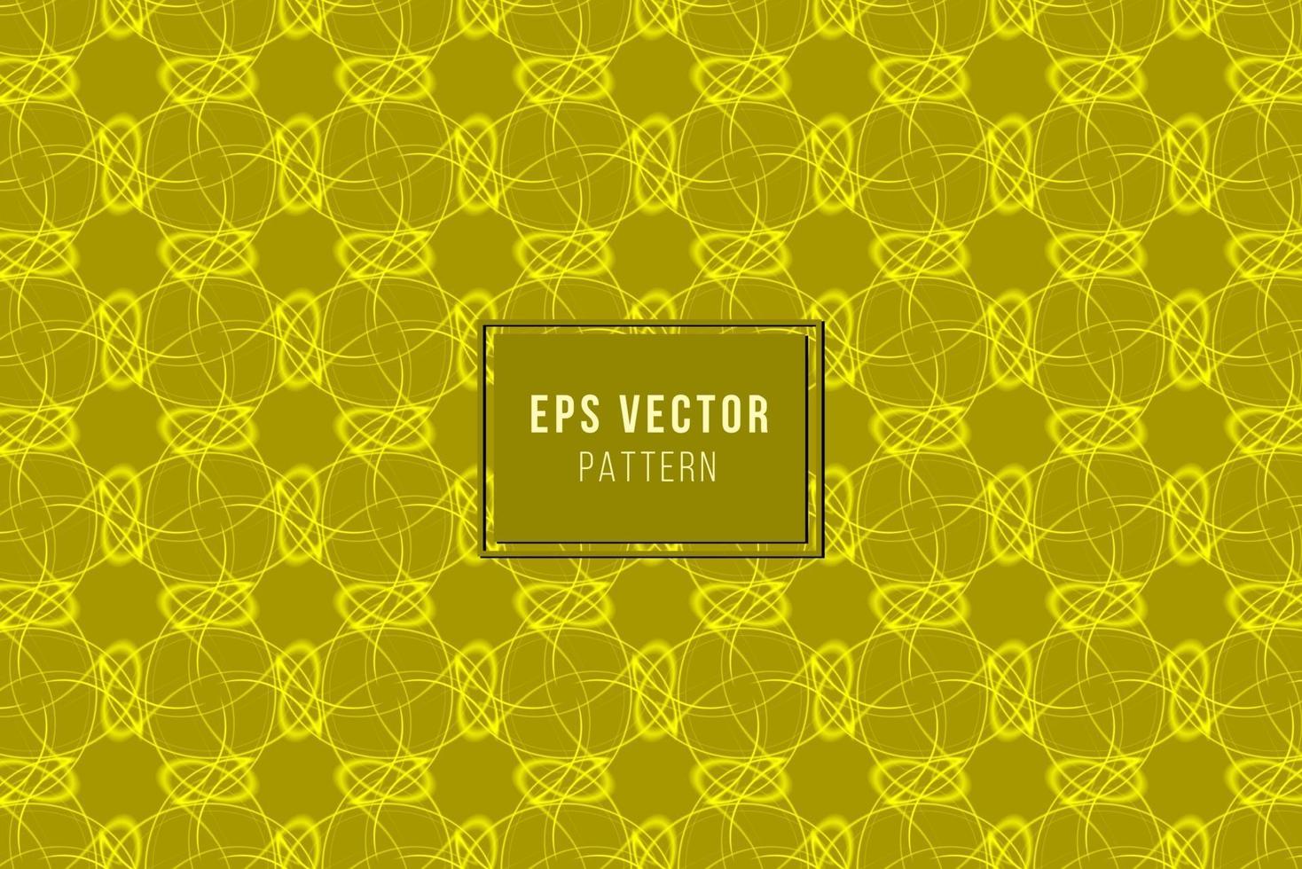 Yellow pattern background with editable colors vector