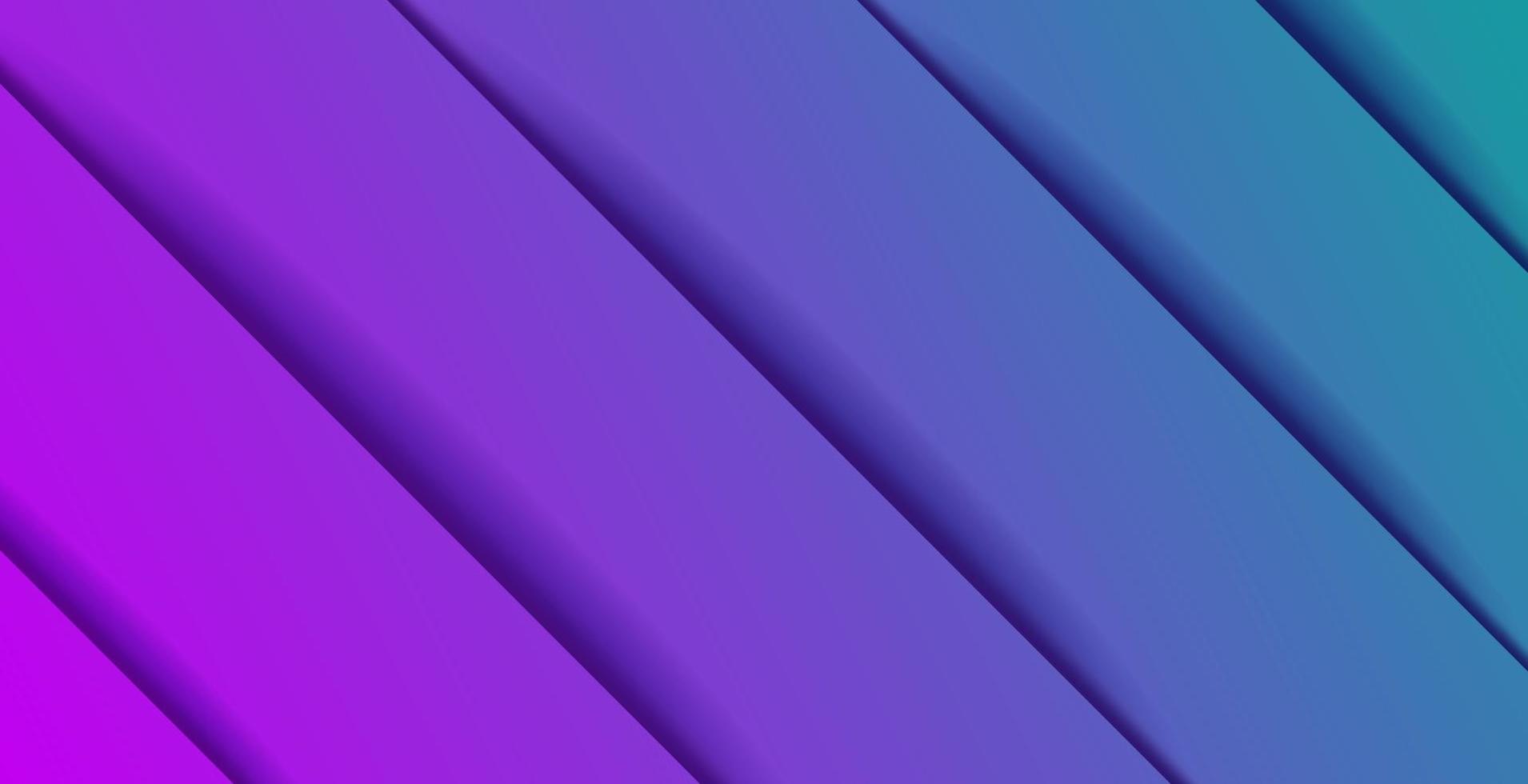 Fondo abstracto minimalista con degradados azul y morado. vector