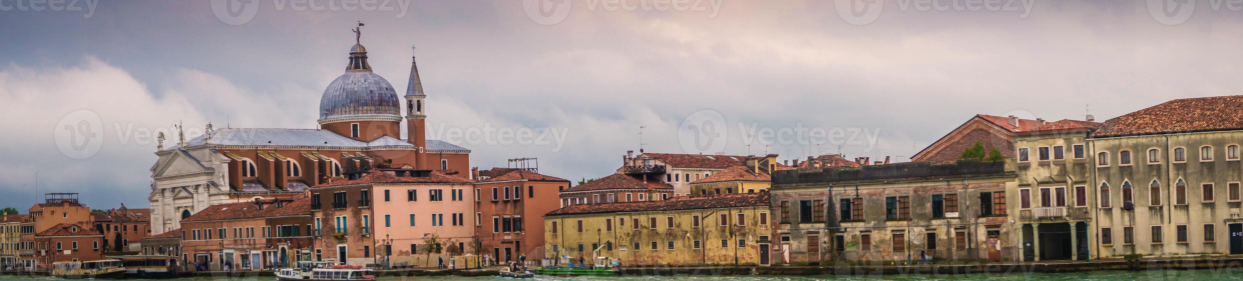 Venice City in the lagoon of the adriatic sea photo