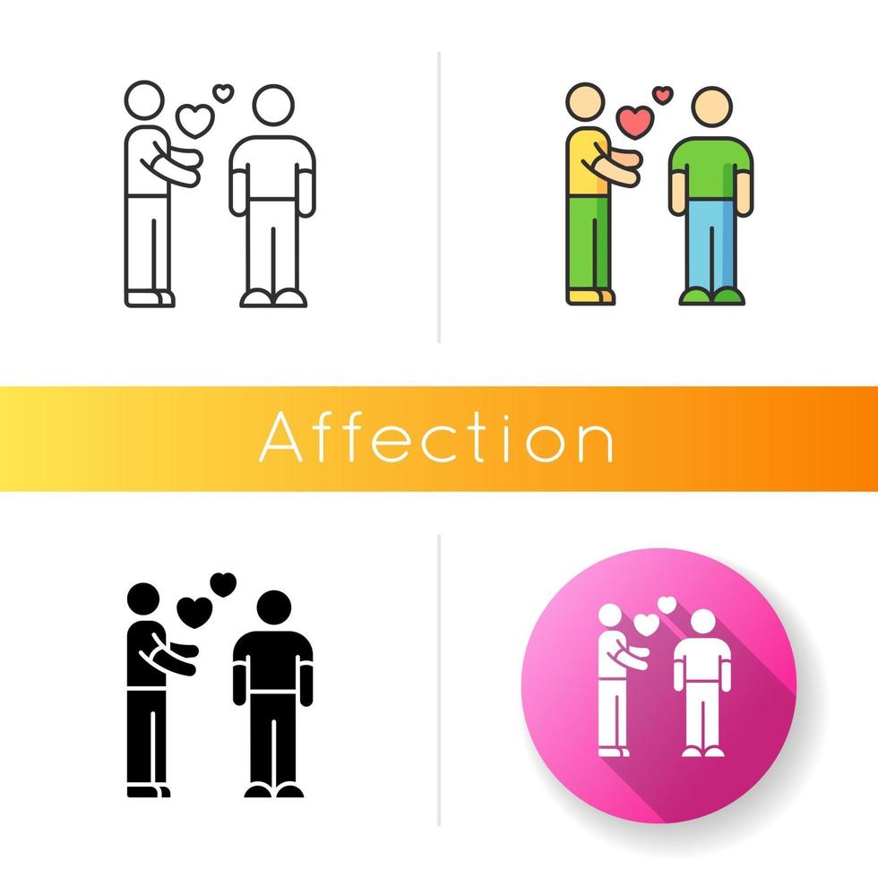 Affection vector icon