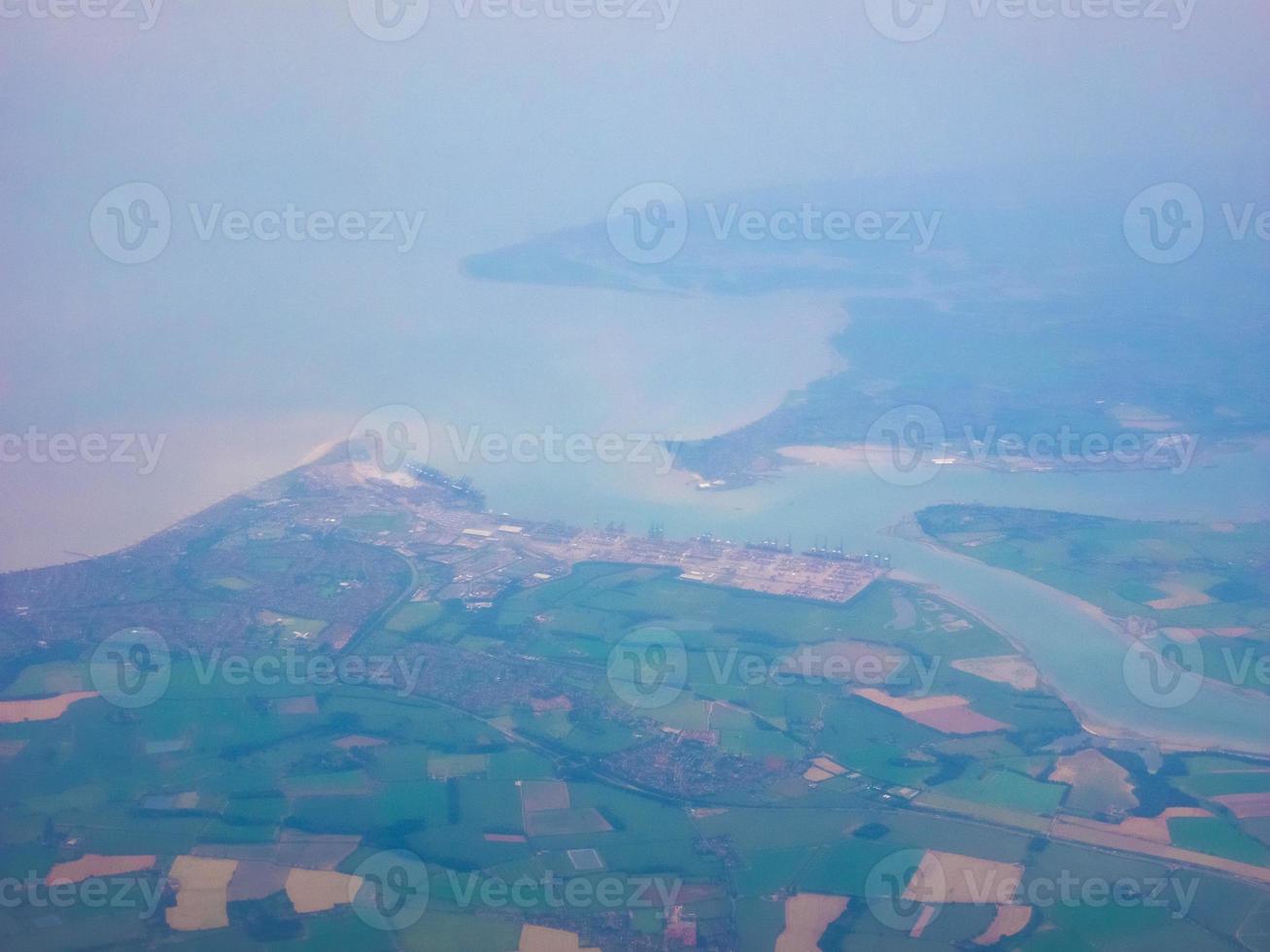 vista aerea de bélgica foto