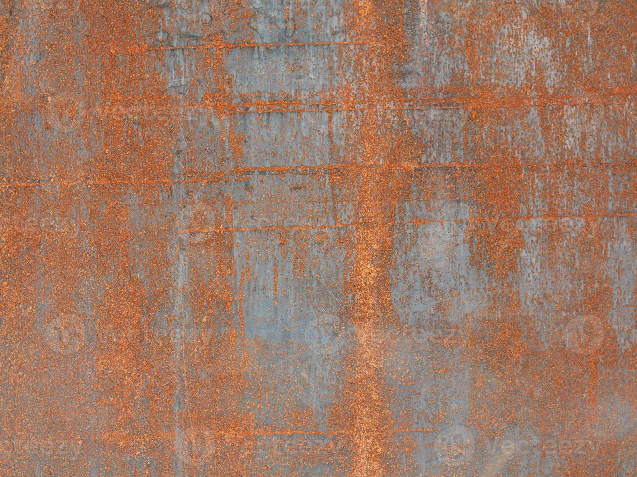 Rusted steel metal texture background photo