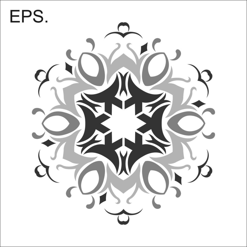Modern mandala art vector design with a beautiful mix of colors